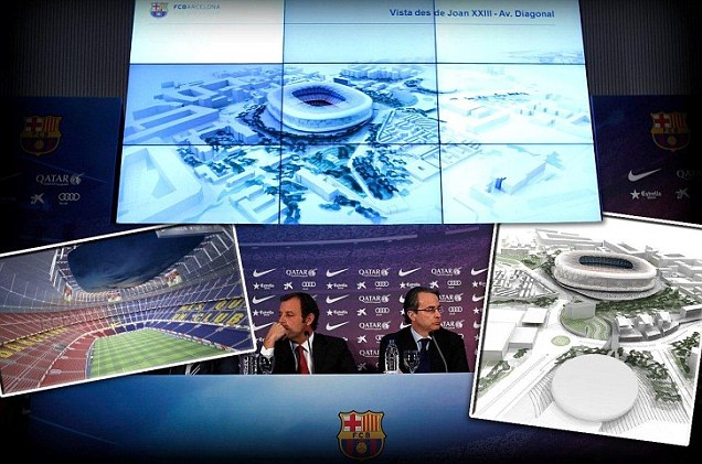 Barcelona Bangun Stadion Baru Beratap Kapasitas 105 Ribu Penonton